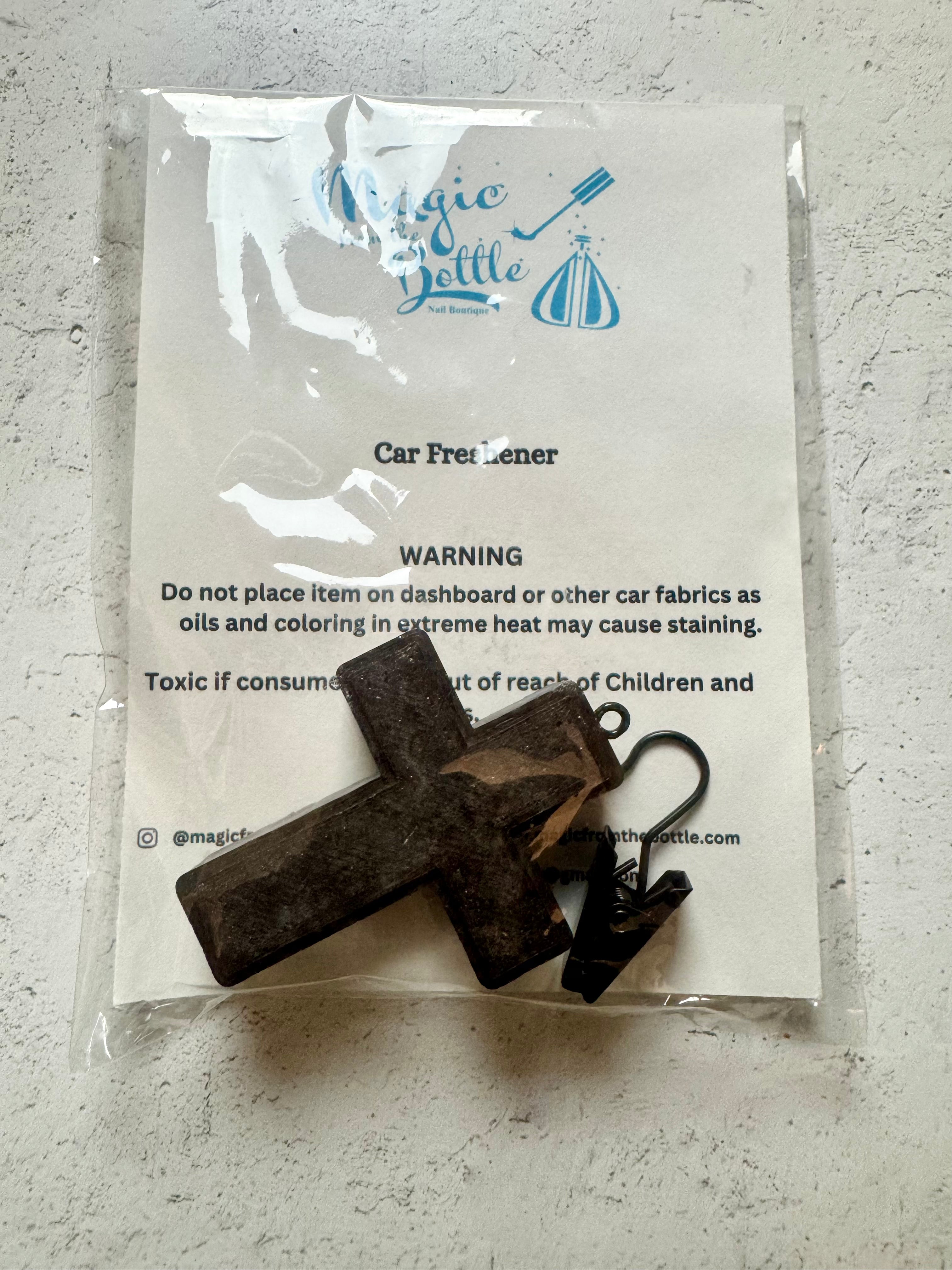 Car Freshener - Vent Clip - Cross