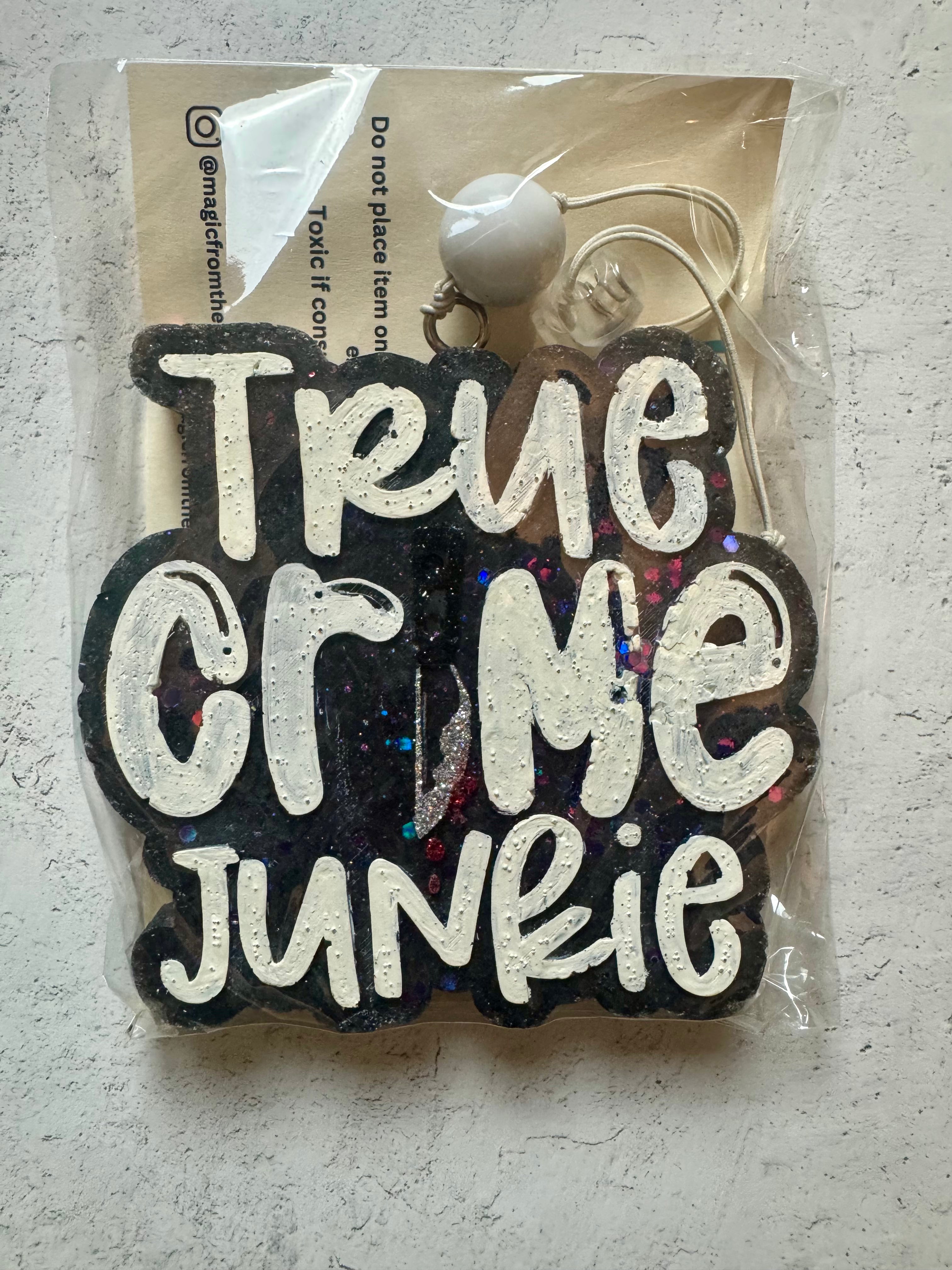 Car Freshener - Hanging - True Crime Junkie