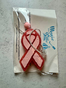 Car Freshener - Hanging - Pink Ribbon