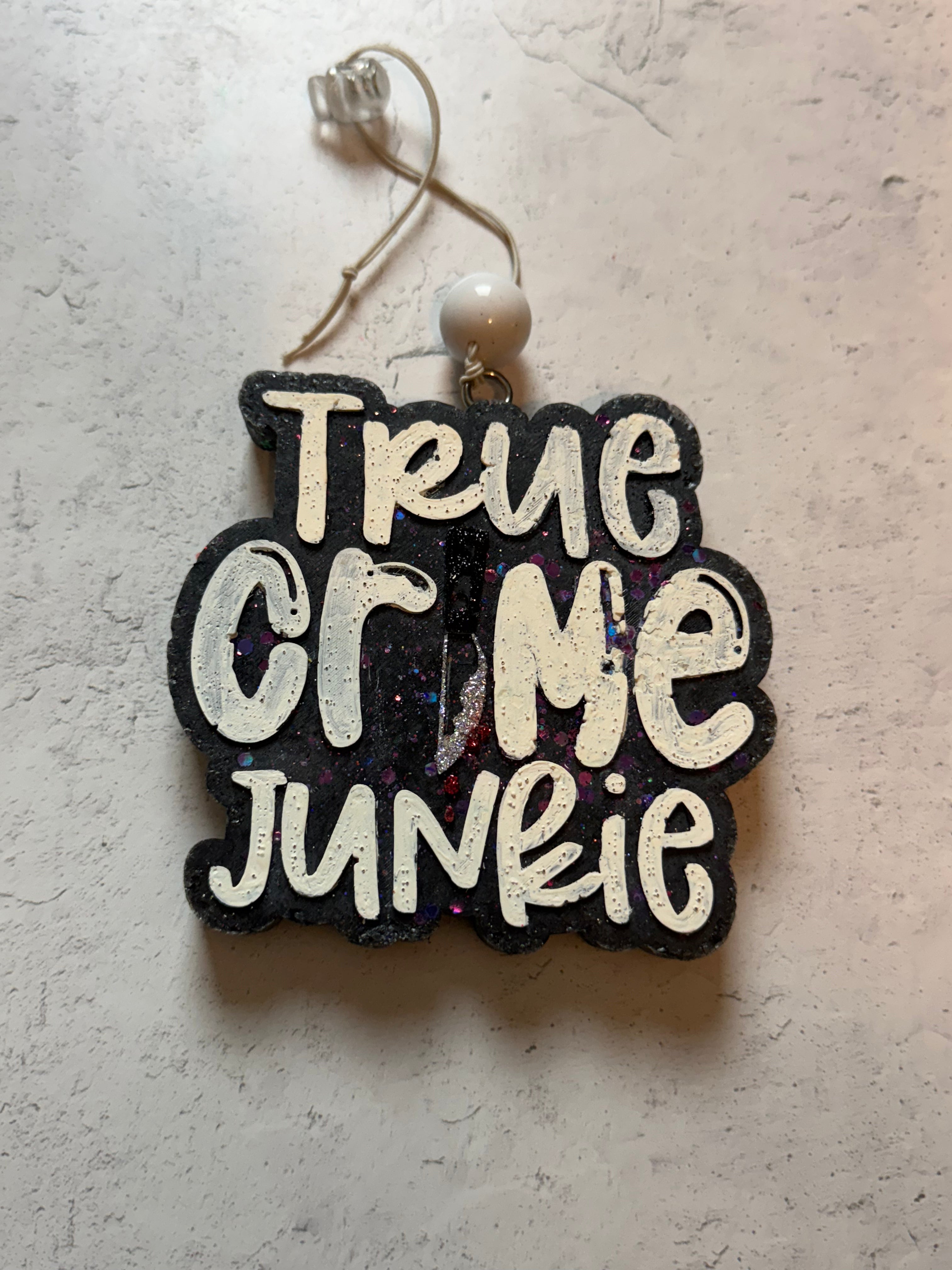 Car Freshener - Hanging - True Crime Junkie