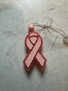 Car Freshener - Hanging - Pink Ribbon