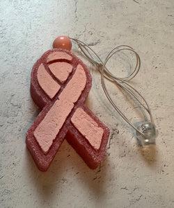 Car Freshener - Hanging - Pink Ribbon