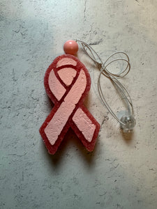 Car Freshener - Hanging - Pink Ribbon