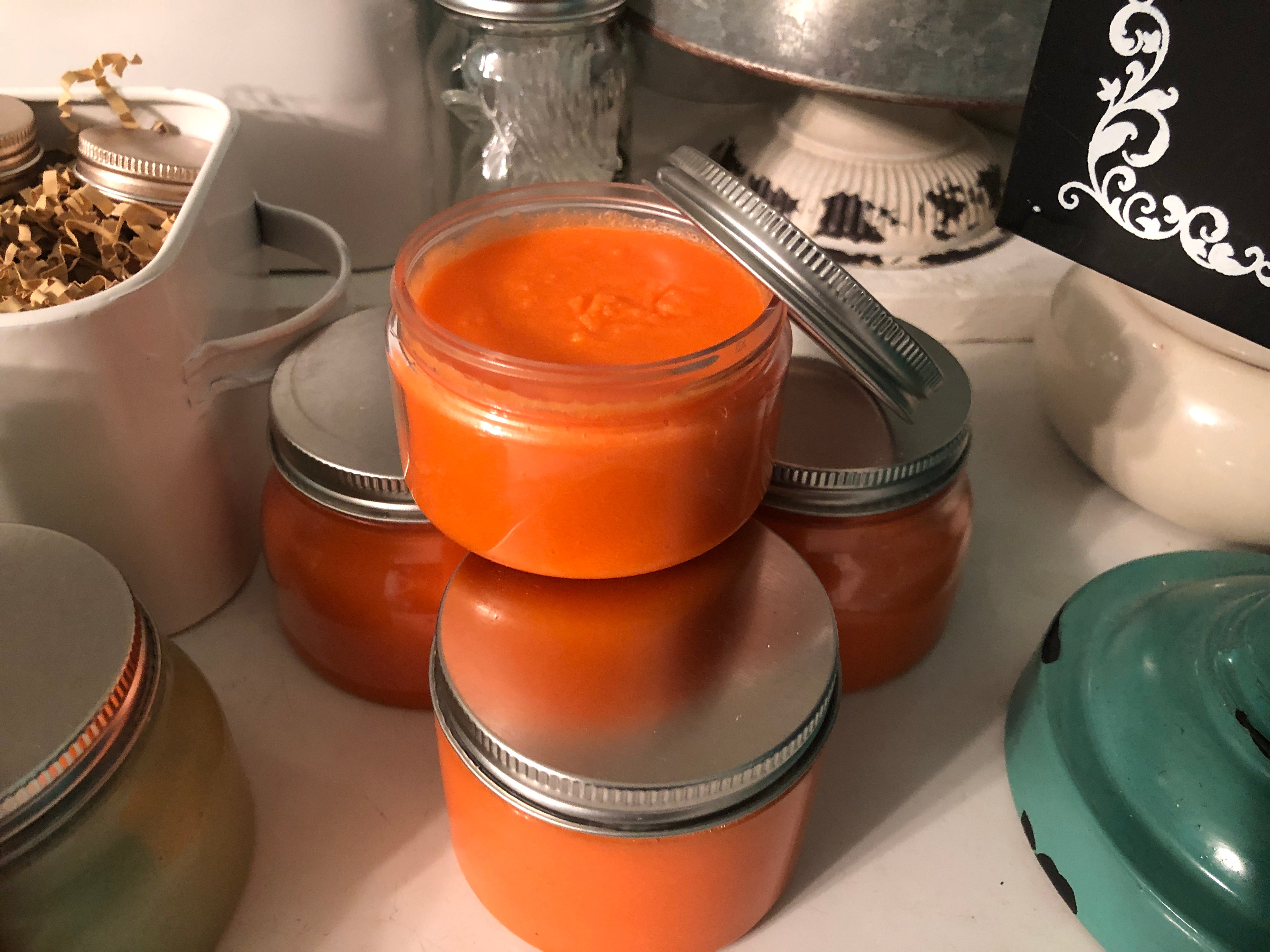 Emulsified Sugar Scrub - Pumpkin